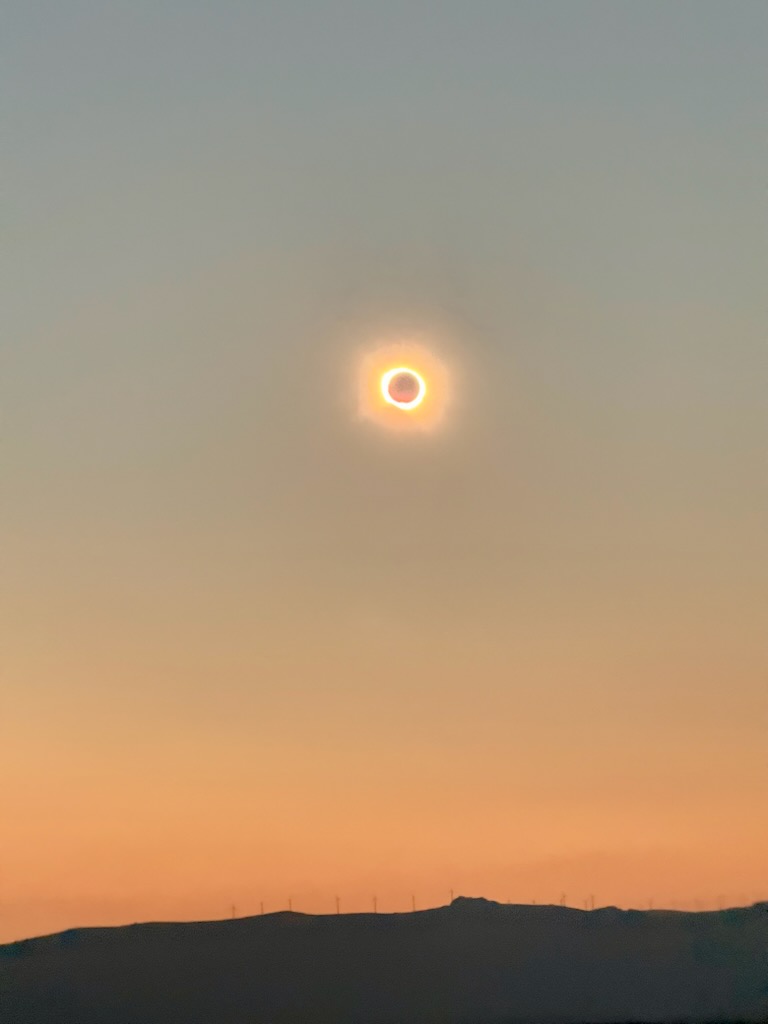 Eclipse total em Guadramil