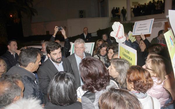 Manifestação em Macedo